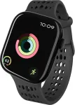 DECODED Silicone Ares O Strap for Apple Watch 40/42mm Black