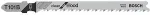 Bosch 2 608 630 557 jigsaw/scroll saw/reciprocating saw blade Jigsaw blade High carbon steel (HCS) 3 pc(s)