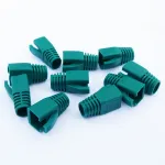 DATACOM cover for RJ45 (CAT6A,CAT7) green (10pcs)