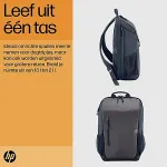 HP Inc. HP Travel 15.6 Backpack, 18 Liter Capacity, Bluetooth tracker Pocket - Iron Grey