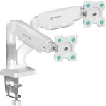ONKRON MONITOR ACC DESK MOUNT/13-32" WHITE G160-W