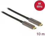 DeLOCK Aktives Optisches USB-C&trade; Video Kabel 4K 60 Hz 10 m