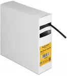 DeLOCK Schrumpfschlauch Box, mit Innenkleber, Schrumpfungsrate 3:1, 5 m x 3,2 mm schwarz