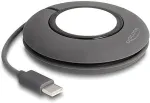 DeLOCK USB Type-C&trade; Aufrollladekabel f&uuml;r Apple Watch 1 m grau magnetisch