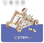 Noname Wooden Assembly Kit Catapult, STEM Educational Toy