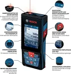 Bosch Laser rangefinder GLM 150-27 C Professional (blue/black, range 100m, red laser line)