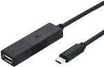VALUE 12.99.1114 USB cable USB 2.0 20 m USB A USB C Black