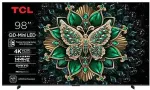 Teler TCL C6K -UK 98 inch Premium QD-Mini LED 144Hz 4K HDR High Brightness Dolby Atmos Smart Google TV