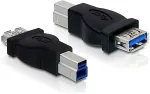 DeLOCK Adapter USB 3.0-B Stecker zu USB 3.0-A Buchse