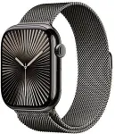 APPLE Watch Series 10 LTE 46mm Slate Titangeh&auml;use mit Slate Milanese Loop - M/L