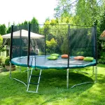 Home4you Turvav&otilde;rk D304cm batuudile, ilma postideta, must