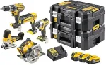DeWALT DCK500P3T-QW power tool combo kit Battery