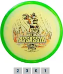 Discmania Discgolf Putter C-Line Metalflake Horizon P2x Arctic Assassin Challenge Yellow 2/3/0/1