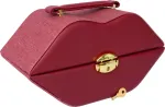 Home4you Ehtekarp SEZANE LIPS 25x12x12,5cm, punane