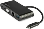 StarTech USB C VGA MULTIPORT ADAPTER USB PD CHARGING 60W USB 3.0 GBE