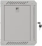 LANBERG Wall-mounted installation rack cabinet 10 inches 6U 300x300 gray