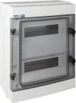 No name Modular hermetic switchgear (500V AC, 1000V DC) 2x12 surface-mounted (N+PE) IP65 RH-24