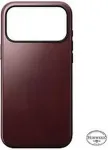 Nomad Modern Leather Case mobile phone case 17.5 cm (6.9") Cover Burgundy