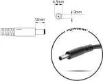 MIU Power adapter 19V 3.42A (4.5*3.0 pin) ASUS 65W