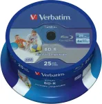 Toorikud Verbatim 1x25 BD-R Blu-Ray 25GB 6x Speed DL Wide Printable CB