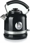 Veekeetja Ariete 2854 Moderna Electric Kettle, 2000 W, 1.7 L Capacity, 360&deg; Cordless, Automatic Shut-off System, Removable Filter, Visible Water Level, Thermometer, Black
