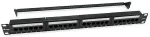 EQUIP 19" Patchpanel 24xRJ45 Cat6 UTP 1U 250MHz RAL9005