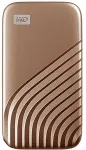 K&otilde;vaketas Western Digital My Passport SSD 2 TB USB Type-C 3.2 Gen 2 (3.1 Gen 2) Gold