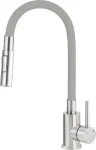 Deante Kitchen faucet with bent spout - 2 types of spray