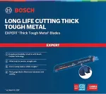 Bosch Reciprocating Saw Blade S1155CHC EXPERT