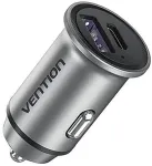 VENTION MOBILE CHARGER CAR USB/2P GRAY FFBH0