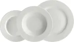 LA PORCELLANA BIANCA Set of 12 rimmed plates