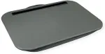 VALUE Knietablett / Laptop-/Tablet-Ablage mit Kissen grau