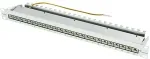 Teleg&auml;rtner Patchfeld MPP24-HS K Cat.6A lichtgrau RAL 7035, 48,30cm (19) Patch Panel 24 Ports, 24 x RJ45 geschirmt, LSA+ Anschlusstechnik, Herstellernummer: J02023A0050 OhmJ02023A0050)