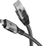 GOOBAY USB-C 3.1 til RJ45 netv&aelig;rksadapter 7.5 m CAT6 1 Gbit/s