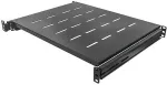 Intellinet - Rack - Regal (Gleitsch&uuml;be) - Schwarz, RAL 9005 - 1U - 48,3 cm (19) (712620)