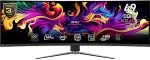 Monitor Msi MPG 491CQPDE QD-OLED, gaming - 49 - black, DQHD, QD-OLED, curved, Adaptive-Sync, 144Hz panel