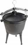 MASTER GRILL CAST IRON HUNTING CAULDRON MG629