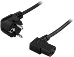 Deltaco voolujuhe, CEE 7/7 - IEC C13, 1m, max 250V / 10A