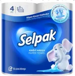 SELPAK Tualettpaber 8rulli, 3 kihiline, 18,6 meetrit, 150 lehte