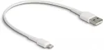 DELOCK USB Ladekabel f&uuml;r iPhone&trade;, iPad&trade;, iPod&trade; wei&szlig; 30 cm