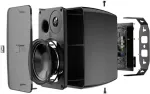 K&otilde;larid Audac ARES5A. Black 2x40 W, PAIR