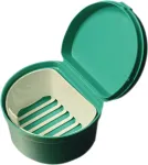 REHA FUND Denture Box DNT REHA REHAFUND, Green