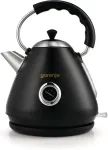 Veekeetja Gorenje | Kettle | K17CLBK | Electric | 2200 W | 1.7 L | Plastic/Metal | 360&deg; rotational base | Black