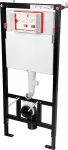 Deante Concealed frame for wall-hung toilets with odour/condensate extraction