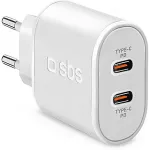 Sbs PD reisilaadija 20W 2x USB-C