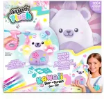 AIRBRUSH PLUSH Pehme m&auml;nguasi &otilde;hupintsliga Kawaii Bear 25 cm