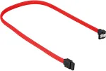 SHARKOON SATA III Kabel kątowy czerwony - 45 cm