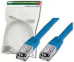 Digitus CAT 5e SF/UTP Patchkabel, 3m, blau