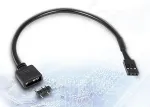 Inter-Tech Adapter 1x 3pin 5V RGB -> 1x VDG-Anschluss, 20cm retail