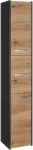 TOP E SHOP Topeshop S33 ANTRACYT/ARTISAN bathroom storage cabinet Oak